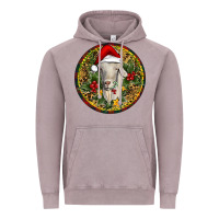 Vintage Zinc Christmas Goat Vintage Hoodie - RanaPortraitStore