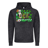 Vintage Black st.patricks one lucky nurse Vintage Hoodie - BarkalooDesign