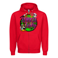 Red halloween lunch lady Zipper Hoodie - BarkalooDesign