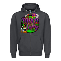Smoke halloween lunch lady Zipper Hoodie - BarkalooDesign