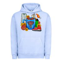 Pigment Grape Ice Basketball Coffee cup Urban Hoodie - FaDigitalArtStudio