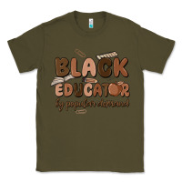 Army Green black educator by popular demand Classic Tee - MaliasSmallBusiness