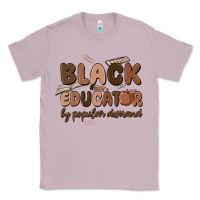 Lilac black educator by popular demand Classic Tee - MaliasSmallBusiness