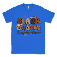 True Royal black educator by popular demand Classic Tee - MaliasSmallBusiness