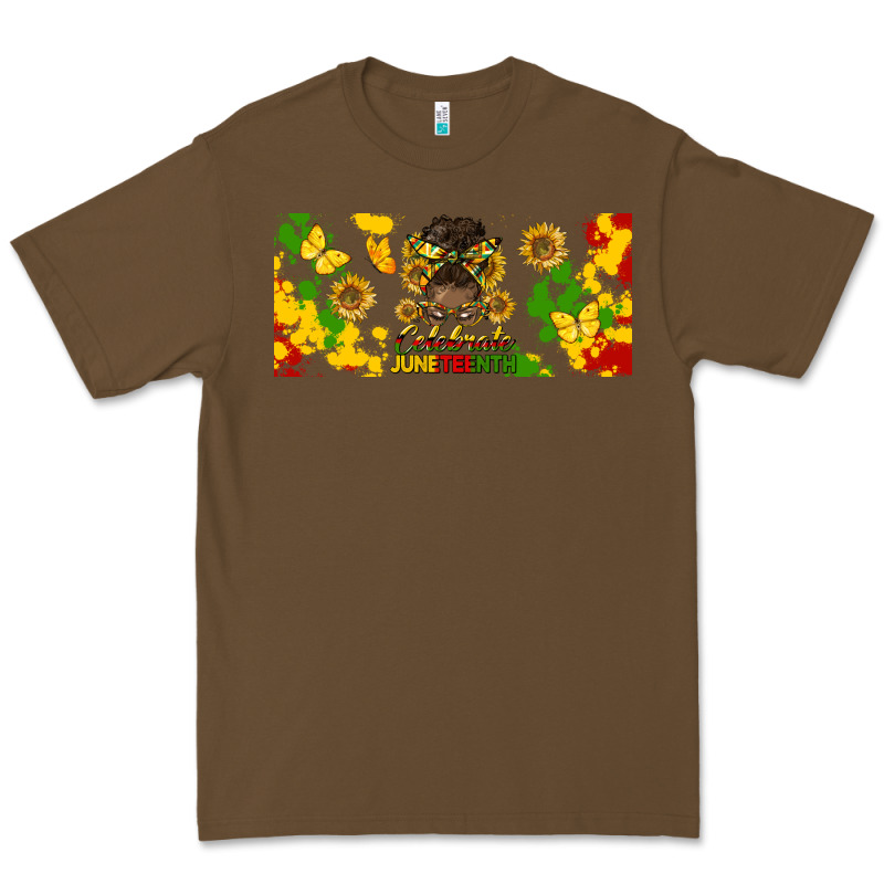 Celebrate Juneteenth Libbey Glass Premium Tee by HRA Design Shop | Teevron