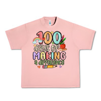 Salmon 100 days of making a difference Urban Heavy Tee - MaliasSmallBusiness