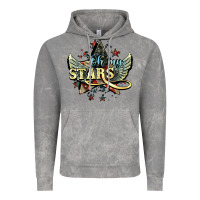 Cloud Rock oh my stars america wings Vintage Hoodie - NancyCooperArtShop