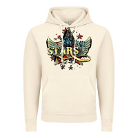 Vintage Artic oh my stars america wings Vintage Hoodie - NancyCooperArtShop