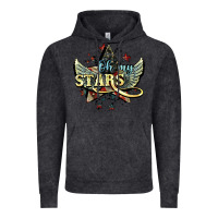Vintage Black oh my stars america wings Vintage Hoodie - NancyCooperArtShop