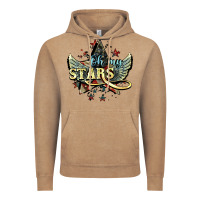 Vintage Coffee oh my stars america wings Vintage Hoodie - NancyCooperArtShop