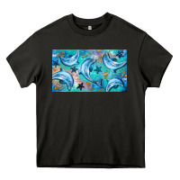 Asphalt dolphin  mug Heavy Core Tee - BarkalooDesign