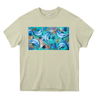 Mossy dolphin  mug Heavy Core Tee - BarkalooDesign