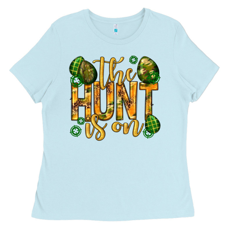 The Hunt Is On Easter Ladies Tee by Neo Western | Teevron