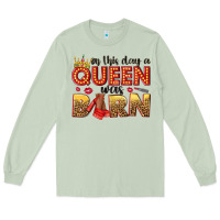 Matcha on this day a queen was born Long Sleeve Tee - NancyCooperArtShop