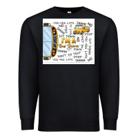 Black i'm a bus driver school bus Premium Sweatshirt - TumblerDesignByShophia