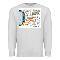 Dove Grey i'm a bus driver school bus Premium Sweatshirt - TumblerDesignByShophia