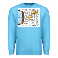 Ocean Blue i'm a bus driver school bus Premium Sweatshirt - TumblerDesignByShophia