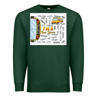 Sports Green i'm a bus driver school bus Premium Sweatshirt - TumblerDesignByShophia