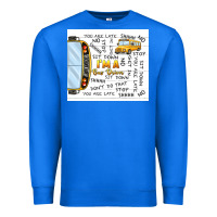 True Royal i'm a bus driver school bus Premium Sweatshirt - TumblerDesignByShophia