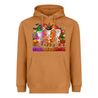 Meerkat happy hallothanksmas goats Heavyweight Hoodie - texasbilliewilder