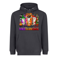 Smoke happy hallothanksmas goats Heavyweight Hoodie - texasbilliewilder