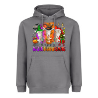 Storm happy hallothanksmas goats Heavyweight Hoodie - texasbilliewilder