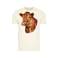 Vintage Arctic red angus cattle cow Vintage Tee - LillyAllenDesigns