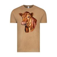 Vintage Camel red angus cattle cow Vintage Tee - LillyAllenDesigns