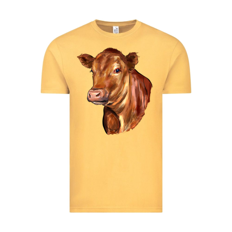 Red Angus Cattle Cow Vintage Tee by LillyAllenDesigns | Teevron