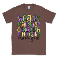 Chestnut beads parades crawfish king cake mardi gras Classic Tee - MaliasSmallBusiness