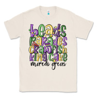 Natural beads parades crawfish king cake mardi gras Classic Tee - MaliasSmallBusiness