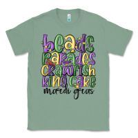 Sage beads parades crawfish king cake mardi gras Classic Tee - MaliasSmallBusiness