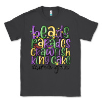 Smoke beads parades crawfish king cake mardi gras Classic Tee - MaliasSmallBusiness