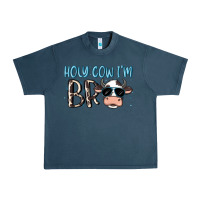 Midnight Navy holy cow i'm bro Urban Heavy Tee - MaliasSmallBusiness