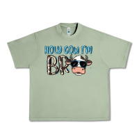 Oil Green holy cow i'm bro Urban Heavy Tee - MaliasSmallBusiness