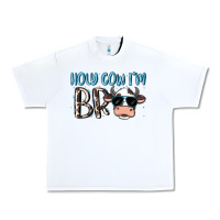 White holy cow i'm bro Urban Heavy Tee - MaliasSmallBusiness