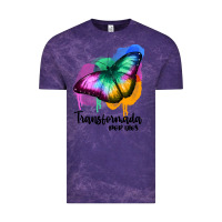 Cloud Purple transformada por dios Vintage Tee - JahusDesignShop