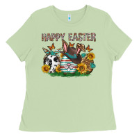 Matcha Western Happy Easter Ladies Tee - Neo Western