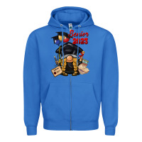 True Royal senior 2023 gnome Zipper Hoodie - BarkalooDesign