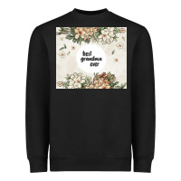 Black best garandma ever Heavyweight Sweatshirt - MaliasSmallBusiness