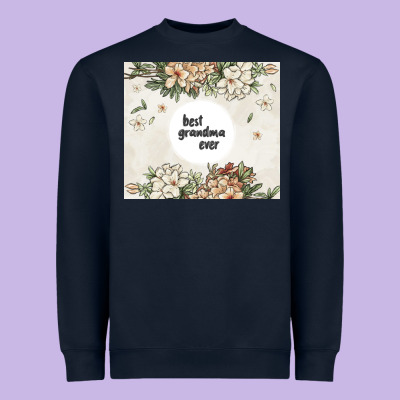 Best Garandma Ever Heavyweight Sweatshirt Designed By Maliassmallbusiness