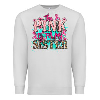 Dove Grey The pink is for my sister Cancer Awareness Premium Sweatshirt - HowdyJamesFarm