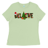 Matcha believe christmas Ladies Tee - CowhideDigitalArt