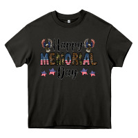 Asphalt happy memorial day Heavy Core Tee - CowhideDigitalArt
