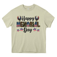 Mossy happy memorial day Heavy Core Tee - CowhideDigitalArt
