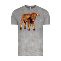 Cloud Rock red angus calf Vintage Tee - LillyAllenDesigns