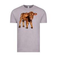 Vintage Zinc red angus calf Vintage Tee - LillyAllenDesigns