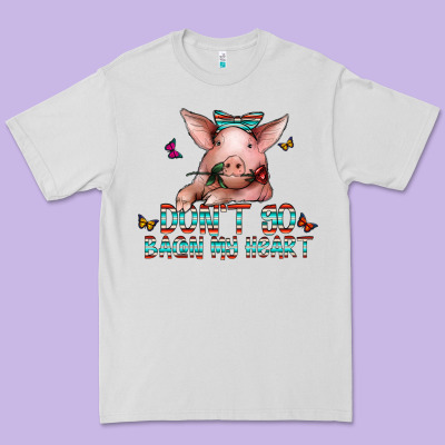 Don't Go Bacon My Heart Premium Tee Designed By Cowhidedigitalart