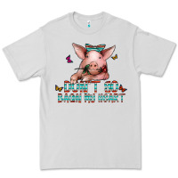 Dove Grey don't go bacon my heart Premium Tee - CowhideDigitalArt