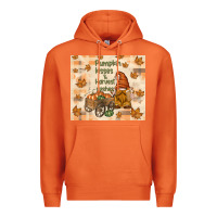 Carrot pumpkin kisses and harvest wishes Premium Hoodie - TumblerDesignByShophia